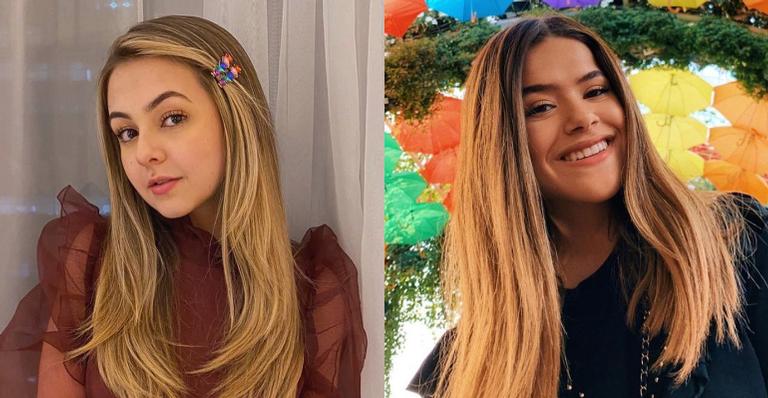 Klara Castanho posa para câmera e recebe elogio de Maisa Silva: ”Princesa”