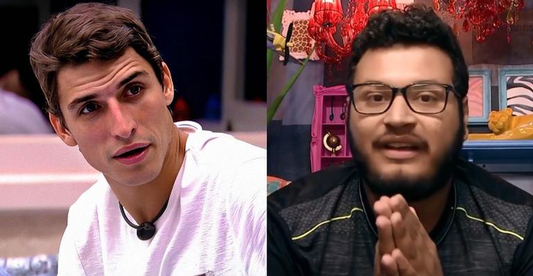 BBB 20: Prior se irrita com comportamento inconstante de Victor Hugo: ”Você está meio doido”