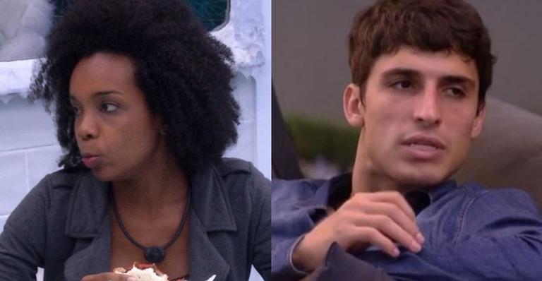 BBB20: Thelma sobre Prior: ”Não consigo discordar as coisas que ele fala”