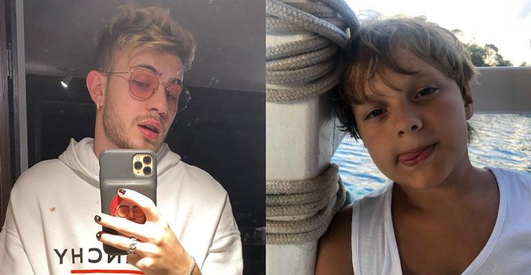 Leo Picon faz brincadeira com filho de Neymar Jr. e fãs disparam: ”Eu amo vocês juntos”