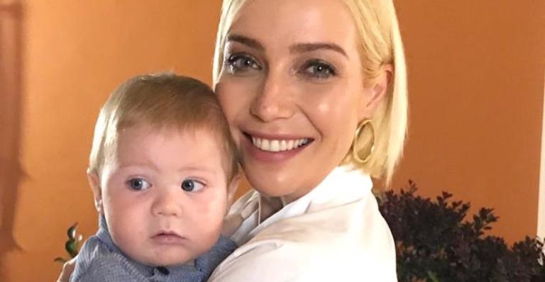 Luiza Possi combina look com o filho, Lucca, e esbanja fofura: ”Alinhados”