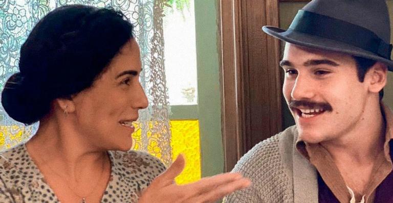 Glória Pires homenageia Nicolas Prattes após cena emocionante em novela: ”Obrigada pela parceria”