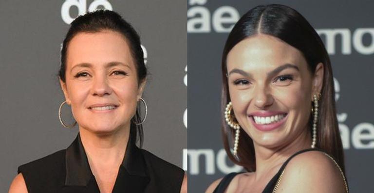Isis Valverde elogia Adriana Esteves: ”Você me dá aula todos os dias de como ser tão atriz”