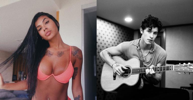 Agressão? Pocah diverte web ao surgir batendo em Shawn Mendes com pano