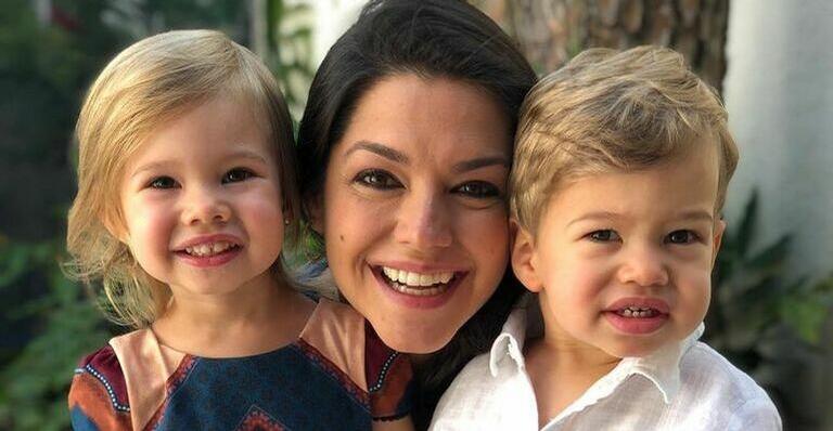 De quarentena, Thais Fersoza mostra momento especial com os filhos