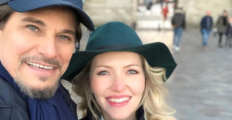 Completando 62 anos, Edson Celulari ganha declaração da mulher: ”Meu galego”