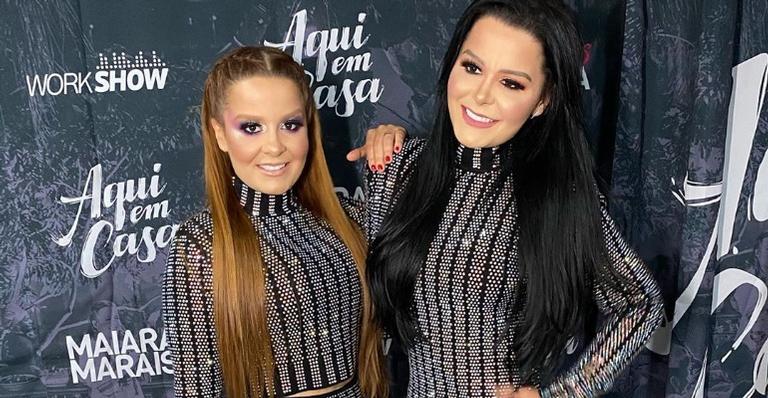 Maiara fala sobre corpo de Maraisa: ”Quando acabar a quarentena vai estar só os cambito”