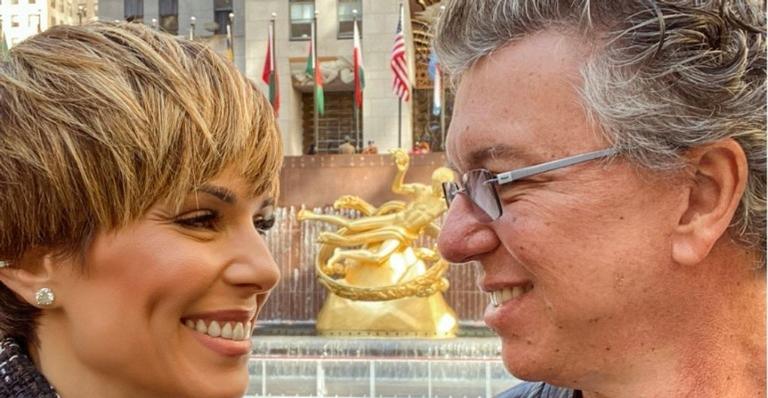 Ana Furtado celebra bodas de porcelana com Boninho: ”Somos uma dupla e tanto!”