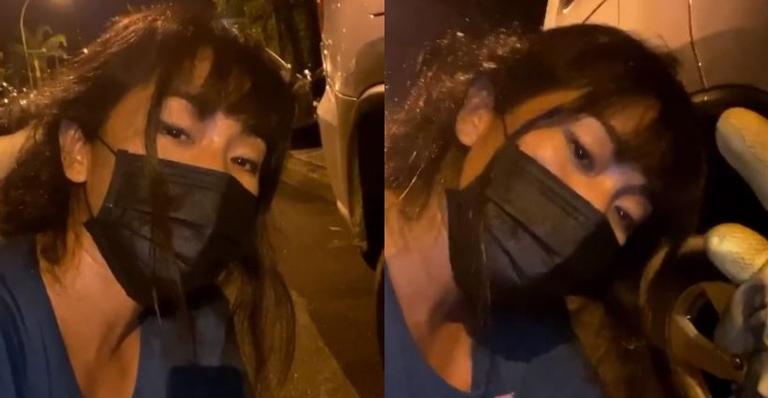 Danni Suzuki passa sufoco com carro: ”Nunca pensei que a minha quarentena seria tão emocionante”