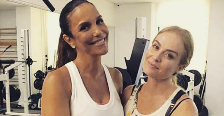 Angélica e Ivete Sangalo aparecem grávidas e internautas piram: ”Lindas mamães!”