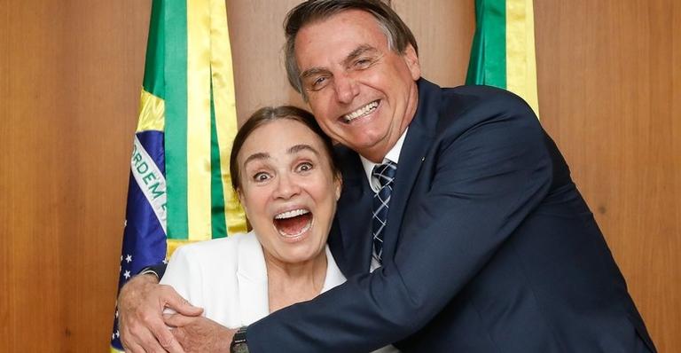 Regina Duarte sai em defesa do discurso de Jair Bolsonaro sobre pandemia: ”Está certíssimo!”