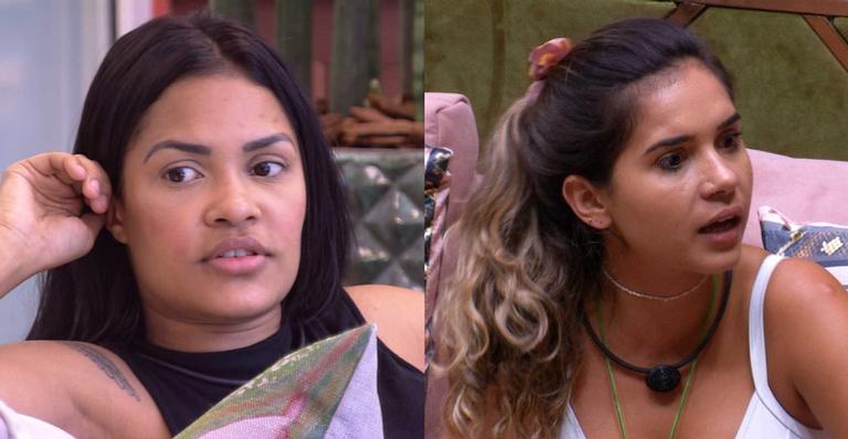 BBB20: Flayslane dispara sobre Gizelly: ”Uma cobra”