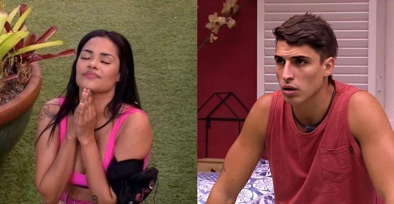BBB 20: Flay assume gostar de Prior e o brother reage: ”Gosto de você como pessoa”
