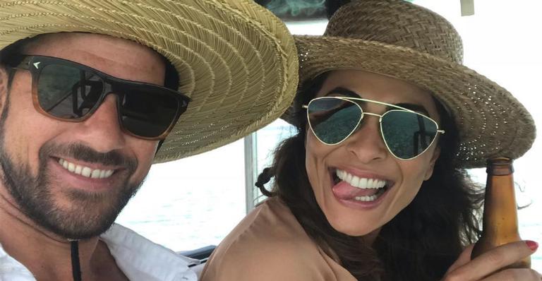 Juliana Paes ganha linda declaração de aniversário do marido: ”Te amo!”