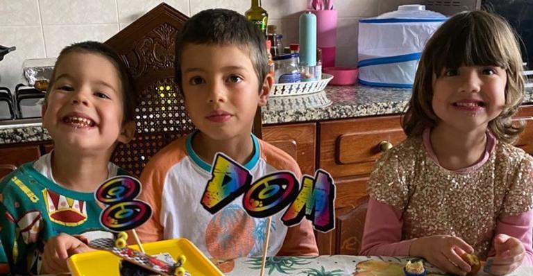 Em família, Luana Piovani celebra aniversário do filho Dom: ”Você me ensinou a ser mãe”