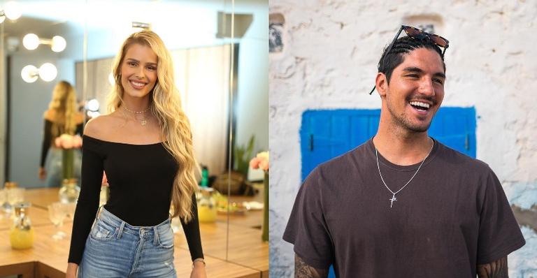 Juntos na quarentena, Yasmin Brunet e Gabriel Medina fazem posts parecidos e causam na web