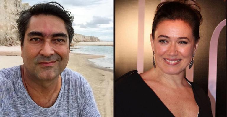 Zeca Camargo compartilha clique raro com Lilia Cabral e declara: ”Sinto falta”