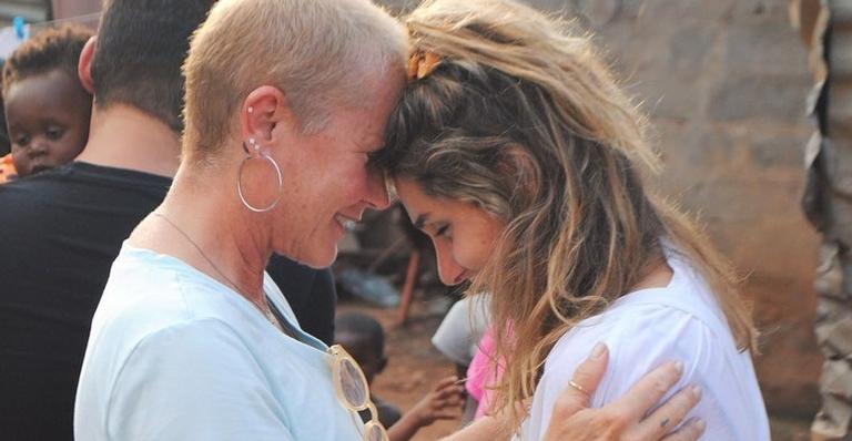 Xuxa se emociona com linda homenagem de aniversário da filha, Sasha: ”Te amo e te admiro tanto!”