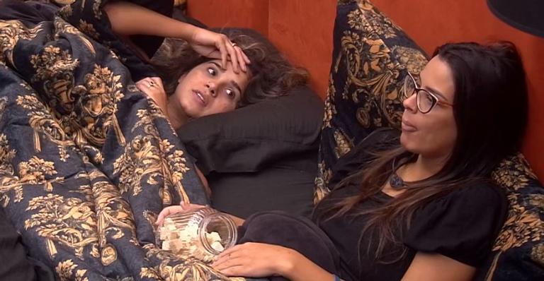 BBB 20: Gizelly alerta sisters sobre Flayslane: ”Será que vocês não perceberam o que ela faz?”