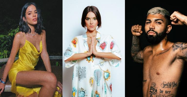 Bruna Marquezine responde Gabigol após o jogador pedir a eliminação de Manu Gavassi no BBB20
