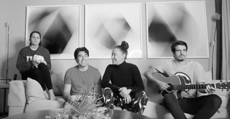 Família de Claudia Raia surge cantando ‘We Are The World’ e encanta a web: ”Arrepiou”