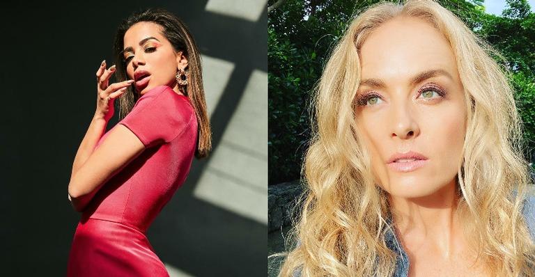 Angélica compartilha linda mensagem de aniversário para Anitta: ”Essa menina não para!”