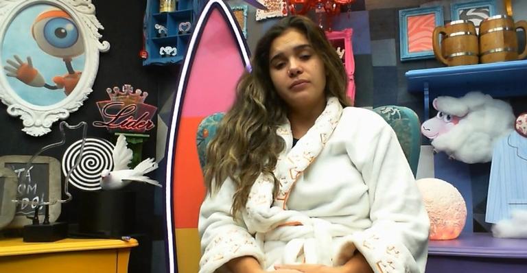BBB 20: Gizelly desabafa após eliminação de Prior: ”Parece que saiu uma tonelada dessa casa”