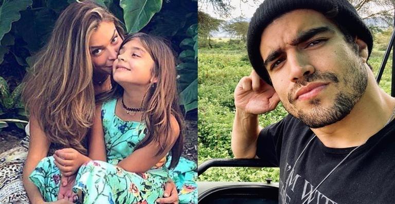 Grazi Massafera revela que Caio Castro está passando a quarentena junto com ela e sua filha, Sofia