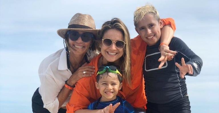 Em quarentena, Fernanda Gentil arranca risadas ao gravar vídeo criativo com o filho