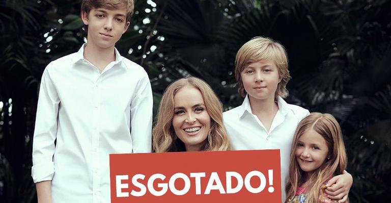 Bazar solidário de Angelica esgota em menos de uma hora: ”Vocês são demais!”