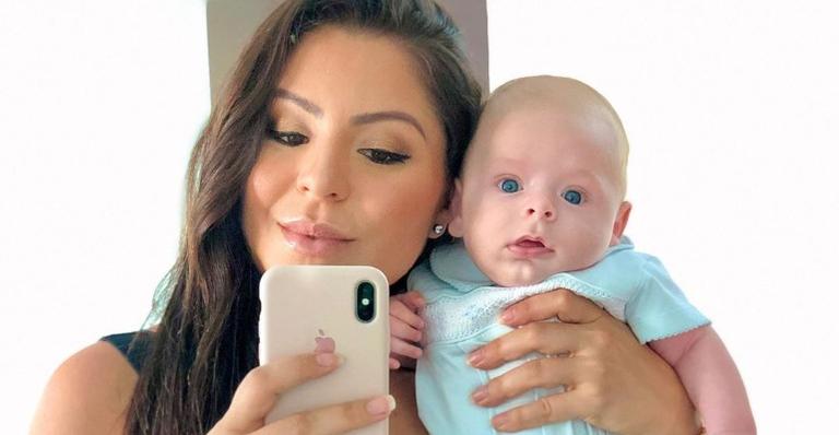 Andressa Ferreira posta vídeo fofo do filho e encanta a web: ”Muito lindo”