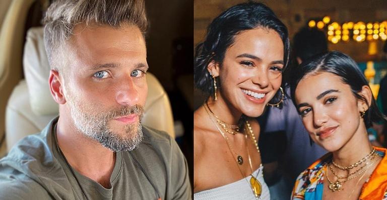 BBB20: Bruno Gagliasso questiona conexão: ”Será que Bruna Marquezine passa dicas para Manu?”