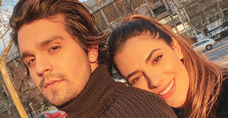 Usando suas redes sociais, Luan Santana se declara à Jade Guimarães: ”Sendo feliz com ela”