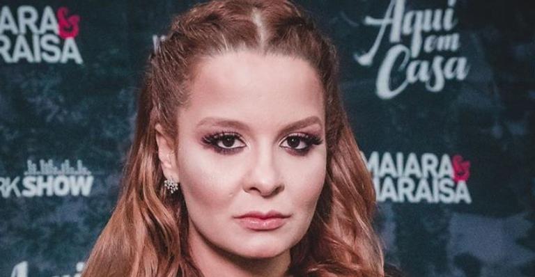 Maiara comemora beijo de Bruno, da dupla com Marrone, durante live e brinca: ”Zerei a vida”