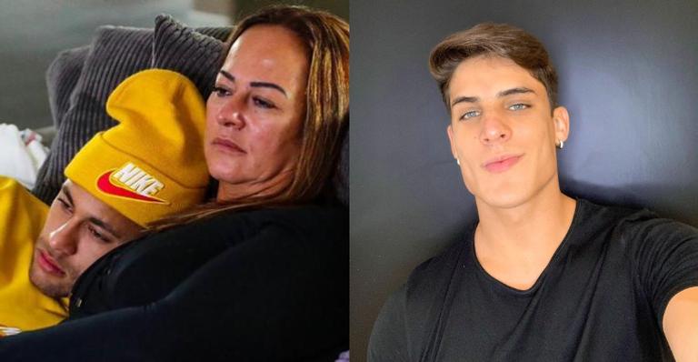 Mãe de Neymar Jr. posta clique romântico com o namorado e o craque comenta