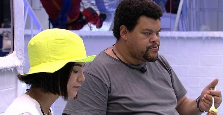 BBB20: Manu aplaude de pé almoço feito por Babu e agradece ”Muito obrigada”