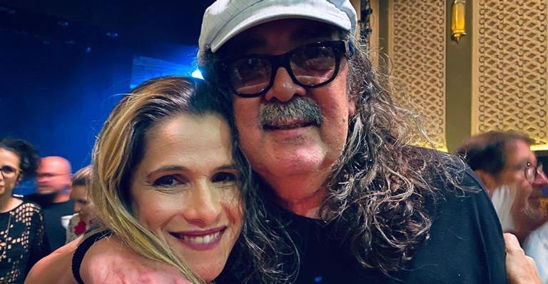 Ingrid Guimarães lamenta morte de Moraes Moreira: ”Minha adolescência ao som de suas músicas”