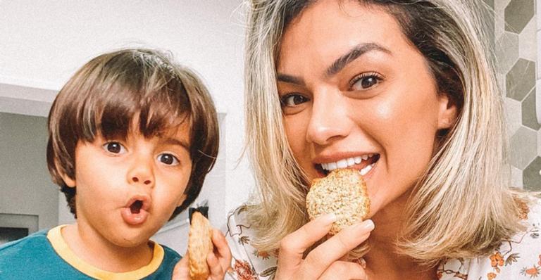 Em quarentena, Kelly Key se diverte com o filho em piquenique e encanta web