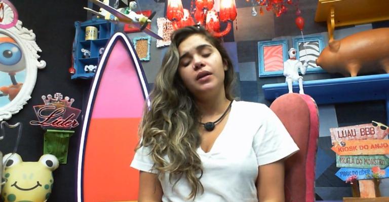 BBB 20: Em dia de eliminação, Gizelly desabafa sobre dificuldades para dormir
