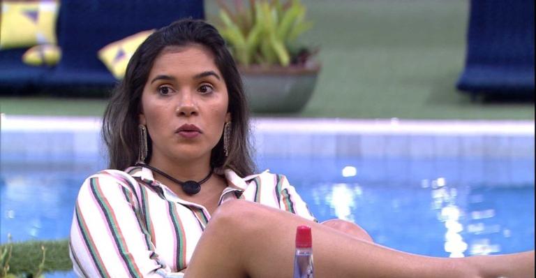 BBB20: Gizelly dispara sobre Babu: ”Não aceita uma crítica”