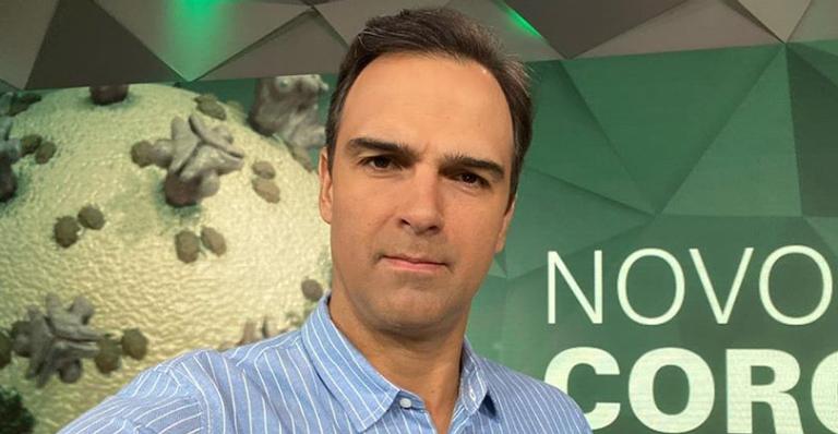 Tadeu Schmidt compartilha sua rotina na quarentena e confessa: ”Nunca tive tão pouco tempo livre”