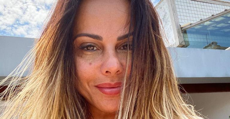 De quarentena, Viviane Araújo mostra rotina de treinamentos em casa