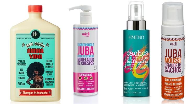 7 produtos incríveis para cabelos cacheados