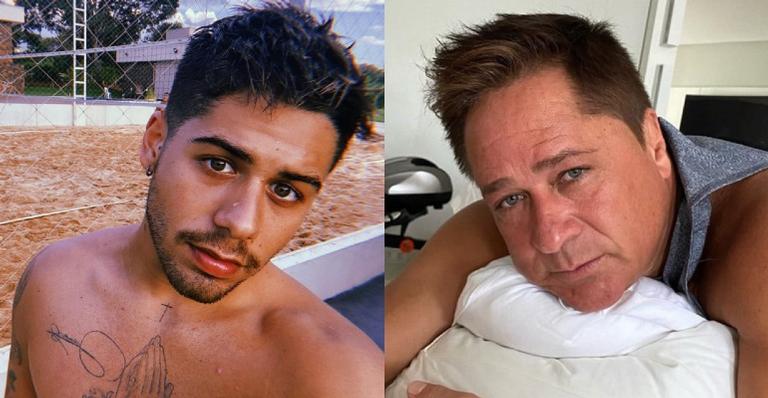 Zé Felipe anuncia live com o pai, Leonardo, e deixa os internautas ansiosos: ”Já estou pronto”