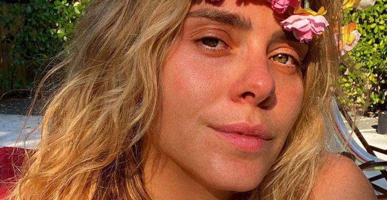 Carolina Dieckmann relembra nascimento do primeiro filho: ”Davi, dia um”