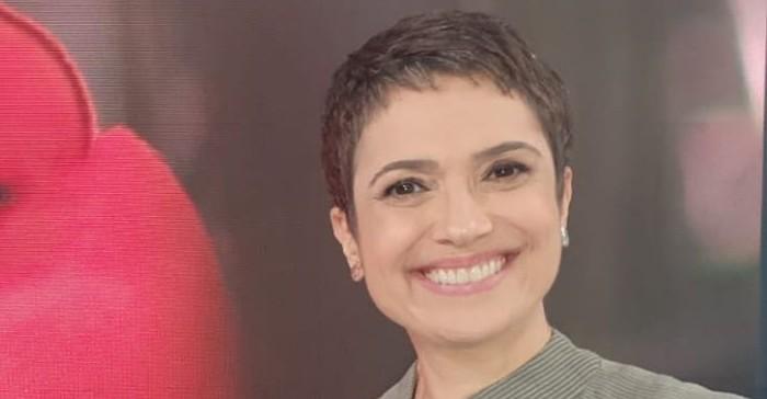 Sandra Annenberg derrete o coração dos seguidores ao compartilhar foto sorrindo de máscara
