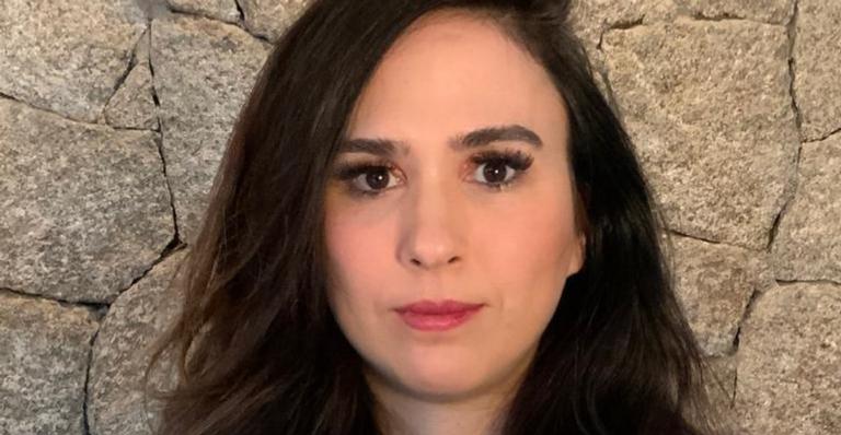 Tatá Werneck mostra foto da infância e diverte seguidores: ”Já precisava começar terapia”