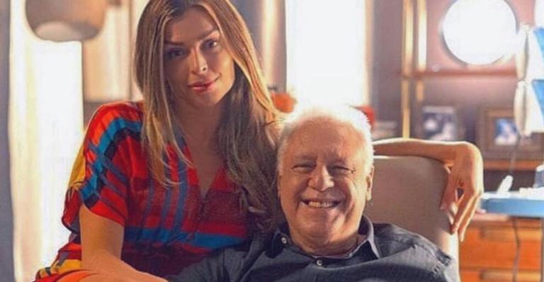 Grazi Massafera celebra aniversário de Antonio Fagundes: ”Mora no meu coração”