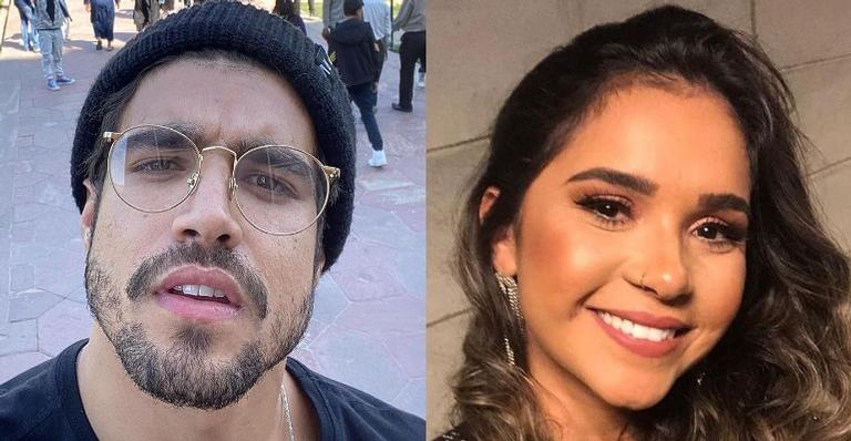 BBB20: Gizelly Bicalho pergunta de onde Caio Castro a conhece e o ator responde: ”Do paredão”