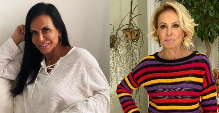 Gretchen relembra encontro com Ana Maria Braga na TV Globo: ”Trocando memes”